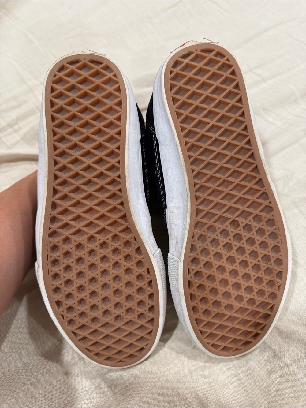 Half Cab Vans Kids Black Suede Mid-Top Sneakers with White Laces - Picture 6 of 8